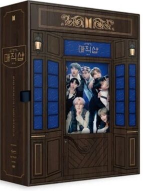 BTS 5th Muster [Magic Shop] DVD Brown Blue Media Box Set No photocards